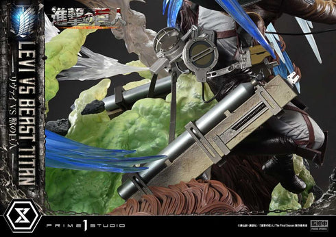 『進撃の巨人』アルティメットプレミアムマスターライン  リヴァイ VS 獣の巨人